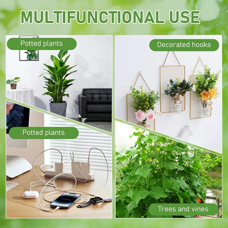 Clips Para Plantas Trepadoras En Forma De Rana - Pack De 5, Plástico Reutilizable, Para Sujetar Tallos Y Guiar Crecimiento