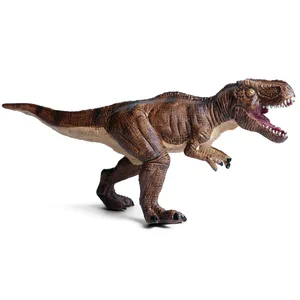 Tyrannosaurus Rex Model Walking Tyrannosaurus Rex Toy Jurassic Simulation Solid Animal Model Ornaments