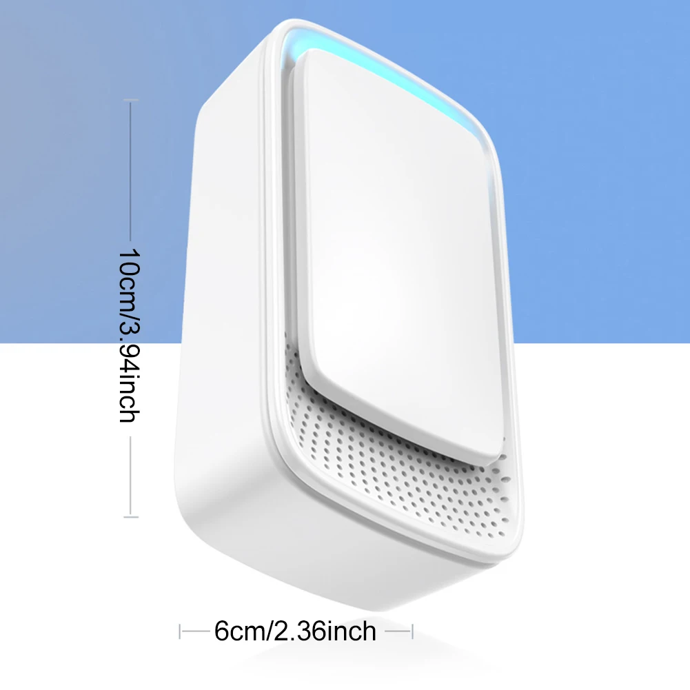 Negative Ion Air Purifier Portable Filterless Air Cleaner Quiet Freshener Mini Cleaner for Home Kitchen Bedroom Toilet