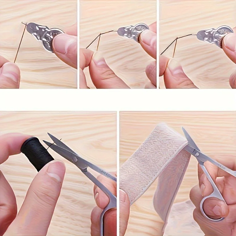 1pc/28 piece/set Portable Household Sewing Kit Box DIY Embroidery Handwork Tool Needles Thread Scissor Set Home Supplies Travel