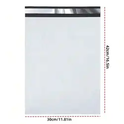 Waterproof & Dustproof Self-Adhesive Mailing and Gift Packaging Bags, 30/50 Pack (50pcs)