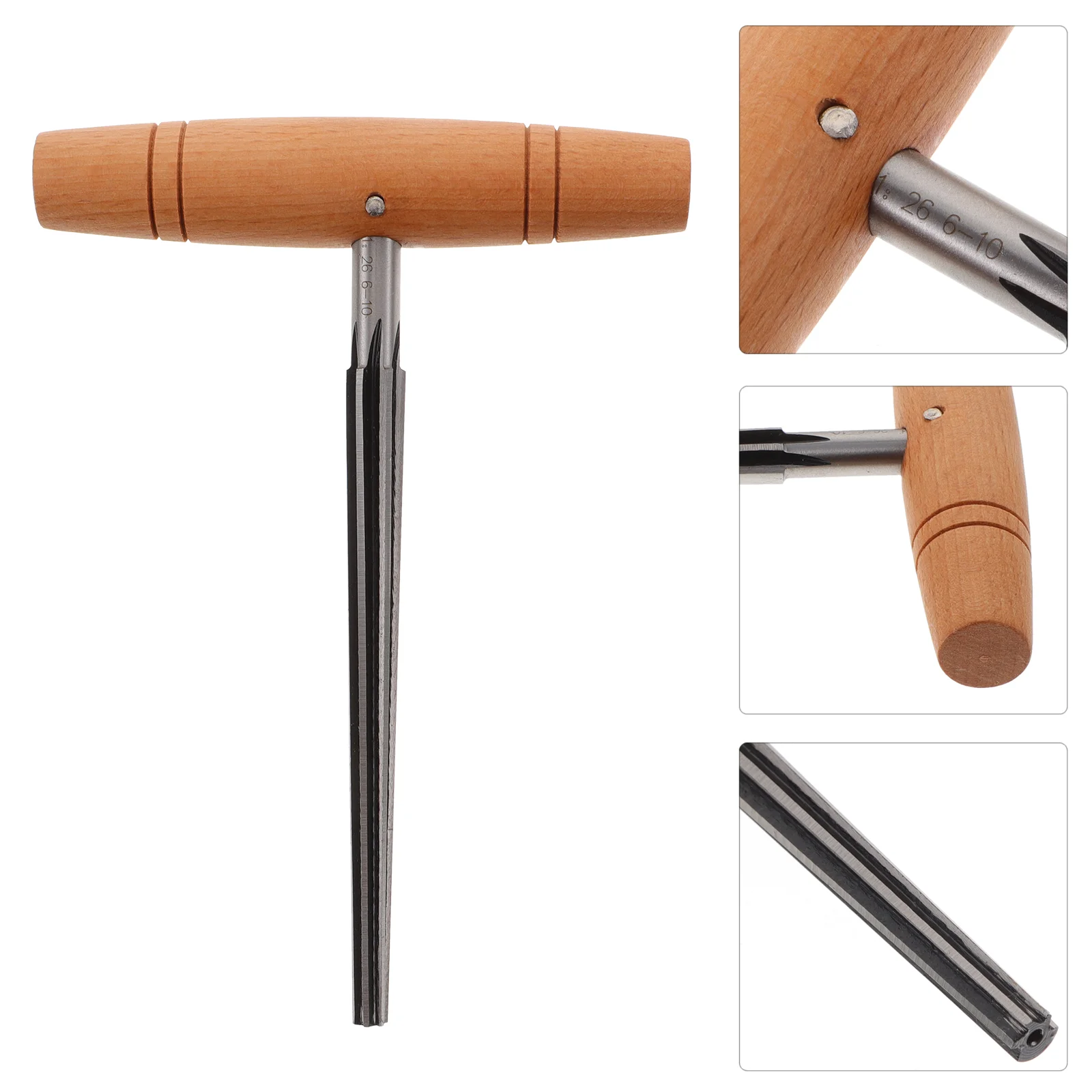 

Peghole Reamer With Wooden Handle Portable Violin Peghole Reamer Peg Shaver Peg Shapers For For Guitar Violin Tool