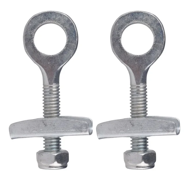 4Pcs 14mm Chain Axle Adjuster Tensioner Steel Alloy Anti Deformation
