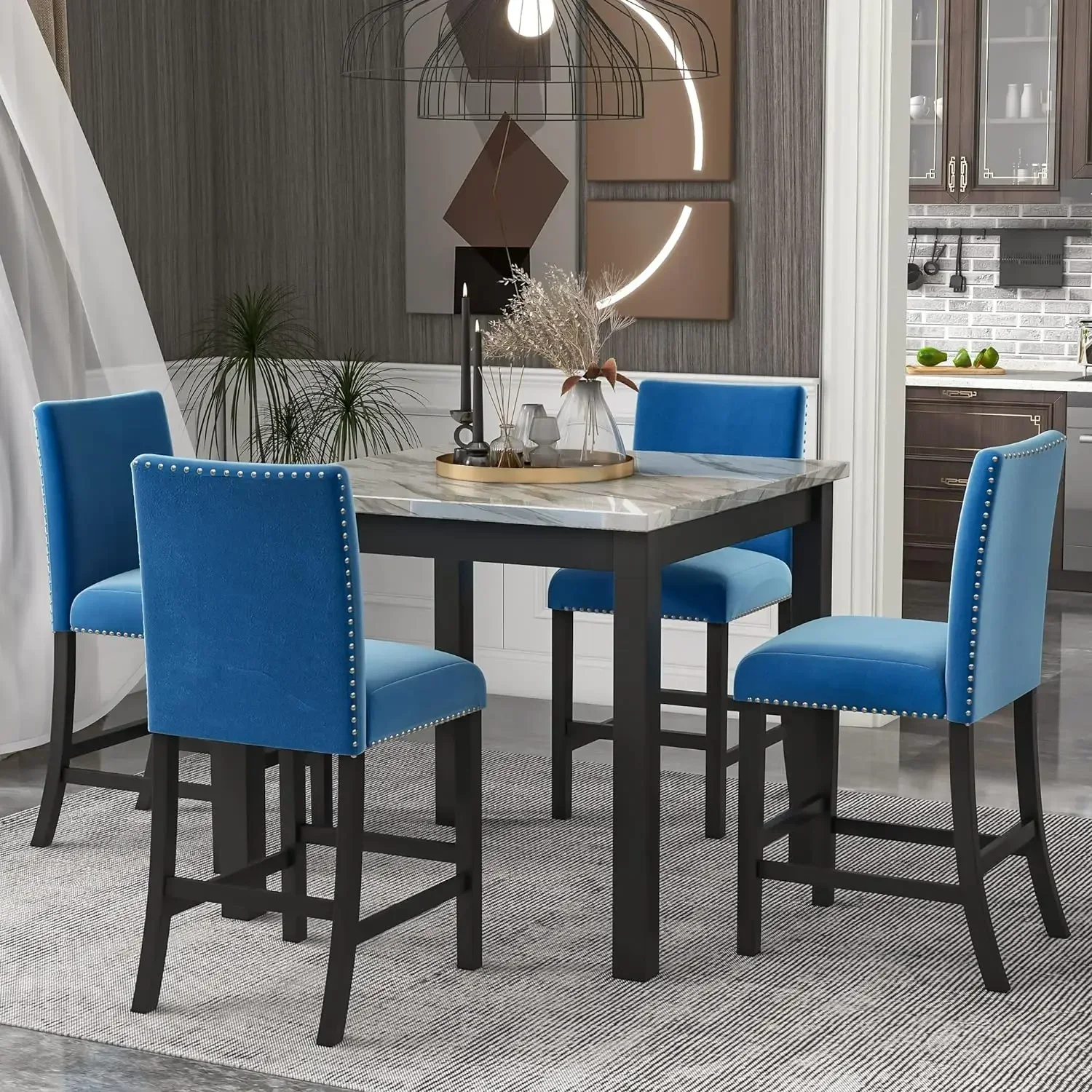Blue-5 Piece