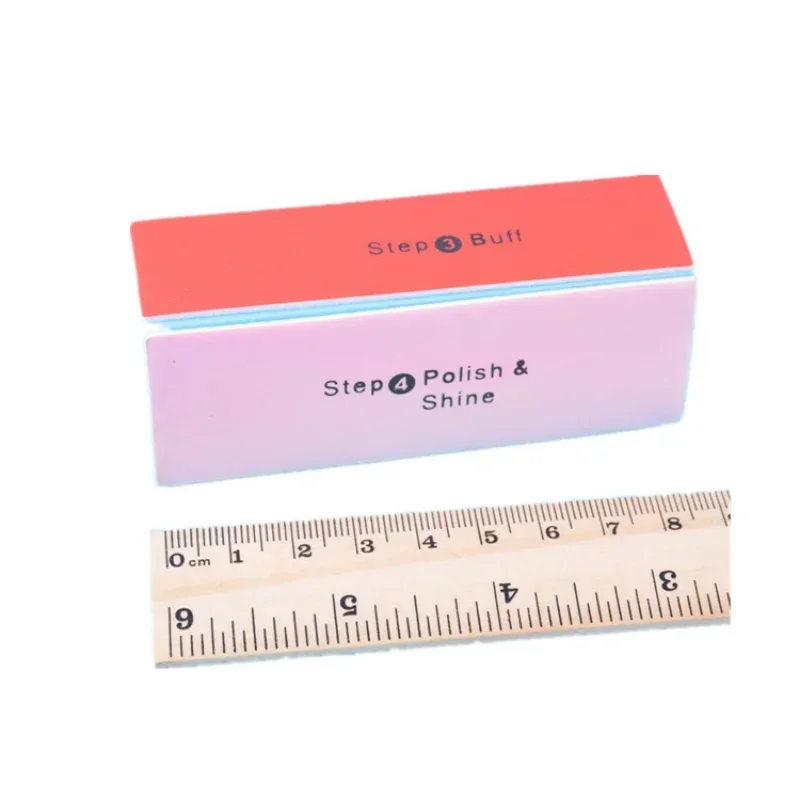 네일 버퍼 그라인드 버핑 블록 핑크 네일 파일, 페디큐어 매니큐어 케어, 네일 아트 스폰지 버퍼 광택제, 네일 액세서리 도구