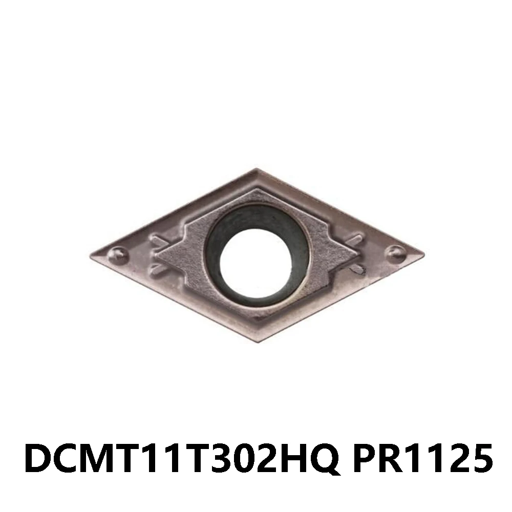 

DCMT11T302HQ PR1125 общая обработка нержавеющей стали от отделки до черновой непрерывной до прерывания DCMT11T302 HQ