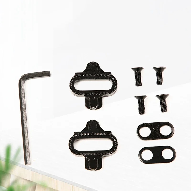 Mountain Bike Shoes Cleats for Shimano SH51 SPD MTB Cleats Multi-Release Spd Pedal Cycling Shoes Clips Set Bicycle Accessories