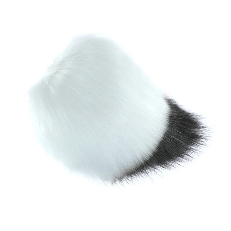 

Short Bunny Tail Cute Plush Bunny Rabbit Tail White Pom Pom Easter Halloween Dress Up Costume Toys for Children Adults