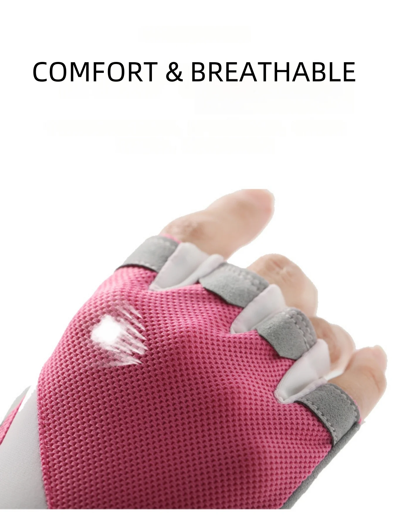 Half Finger Cycling Gloves Anti-slip Breathable Shockproof Wear-resistant Outdoor Fitness Boxing Running Unisex Gloves 5