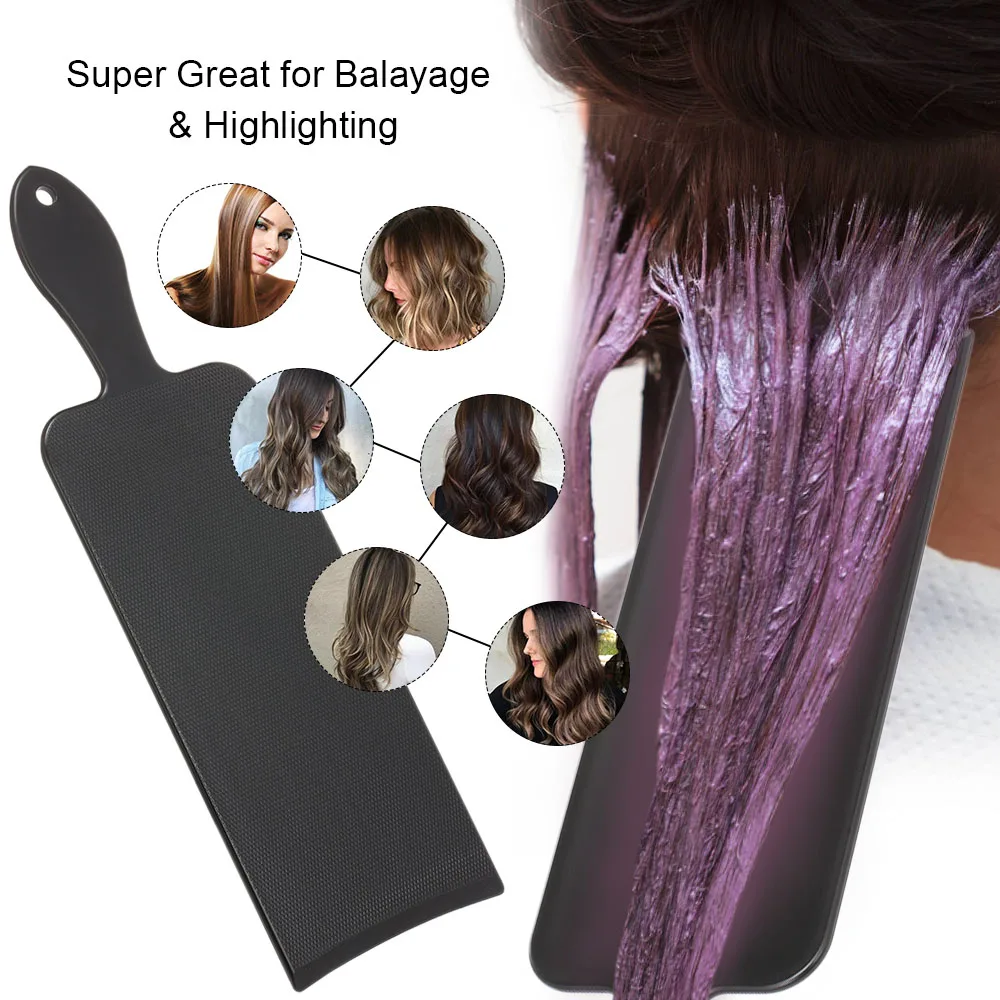 Tavolozza per la colorazione dei capelli Pro tintura per capelli colorazione tavola per tintura evidenziazione parrucchiere Pick Color Balayage Board Tool