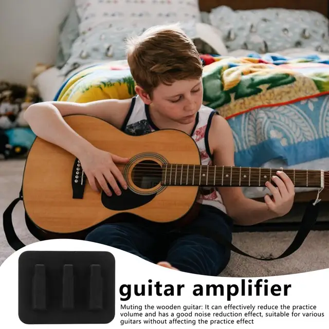 Silenziatore Per Corde Chitarra - In Lega Di Alluminio, Per Chitarra Acustica Ed Elettrica, Riduce Rumori