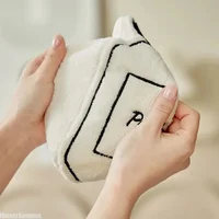Double-layer Thickened Speed Dry Absorbent Hand Cloth New Hand Towel Home Convenient HangingKitchen and Bathroom Foot Mat 2