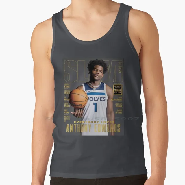 Anthony Edwards Slam T Shirt 100 