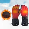 Winter Heated Gloves Thermal Women Men Battery Case Heating Gloves Skiing Motorcycle Water-resistant Warm Cycling Thermal Gloves 1