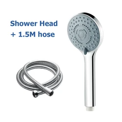 Luxurious Multi - Function Handheld Shower Head Set - High - Pressure Rainfall and Massage Experience with Versatile Sprayer and Hose (Shower and hose)