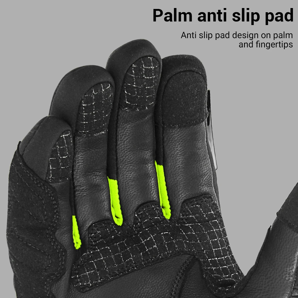 Close-up of glove stitching