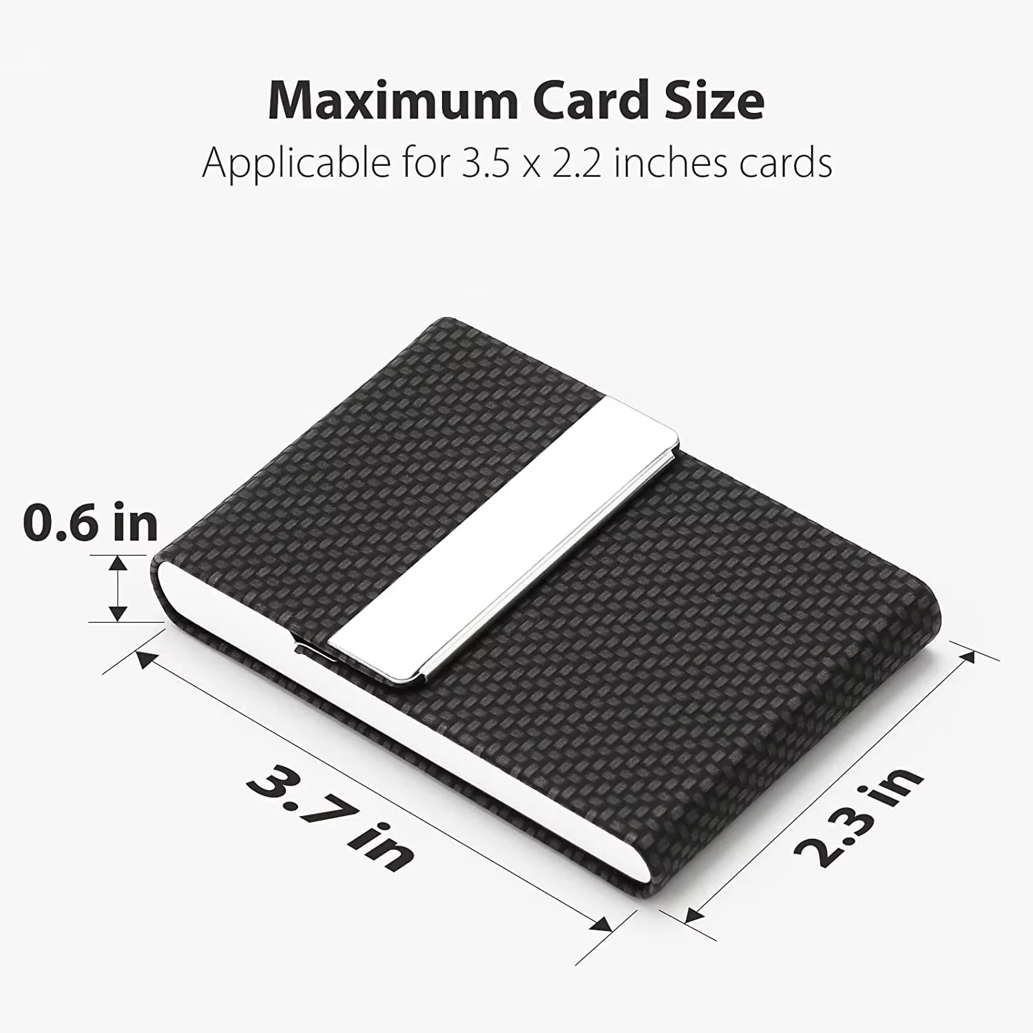 RFID Carbon Fiber Credit Card Holder Money Clip Luxury Men Women Wallets Metal Money Bag Purses Cash Envelope Minimalist Wallet