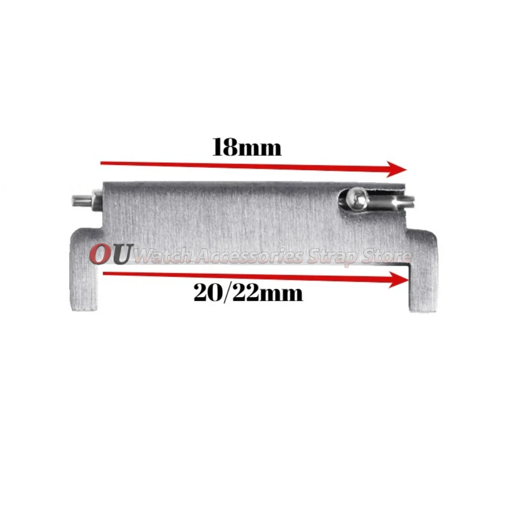 Steel Watch Band Adapter Set - Quick Release Spring Bars (2pcs)