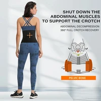 Ceinture amincissante enveloppante avec boucle de fermeture ferme à crochet, bande longue pour le corps, gaine de sudation pour l'entraînement, corset 4