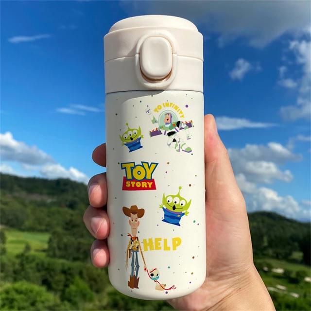 Disney Toy Story Anime Buzz Lightyear Water Cup Toy Story kid Plastic Water  Bottle Boys Girls