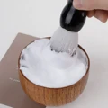 Black with Wood Bowl