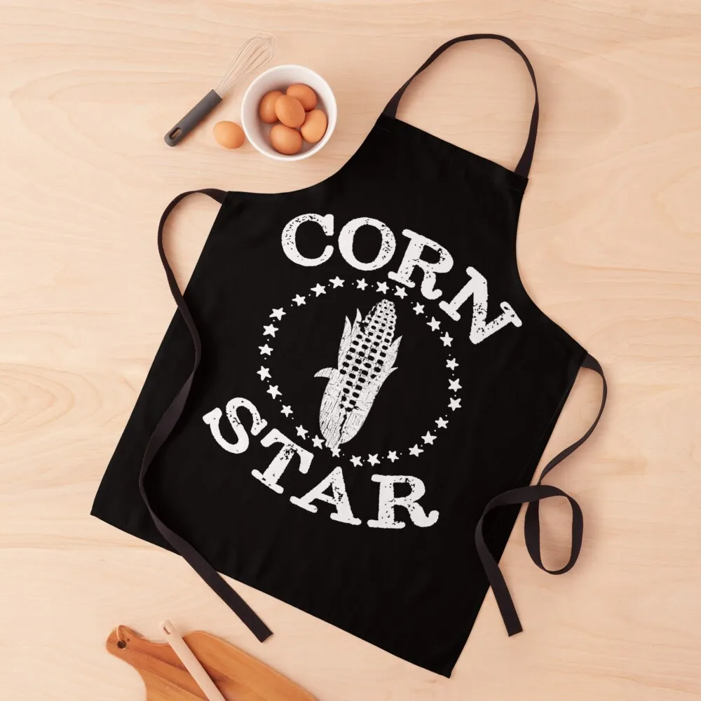 

Corn Star Funny Corny Pun Farm Harvest Apron Barista Apron Things For Home And Kitchen Woman Kitchen Apron Womens Dresses