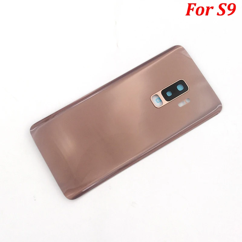 Enhanced Glass Rear Housing Case with Camera Lens Frame - Back Battery Cover Replacement