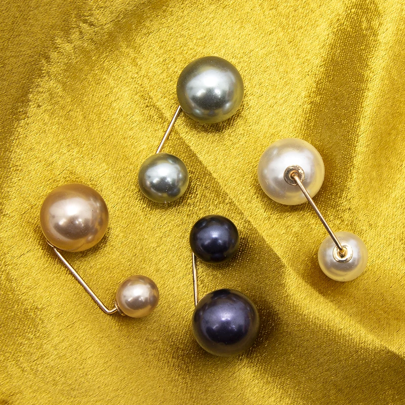 5Pcs Women Waist Brooch Tightening Waistband Faux Pearl Safety Pins for  Clothes