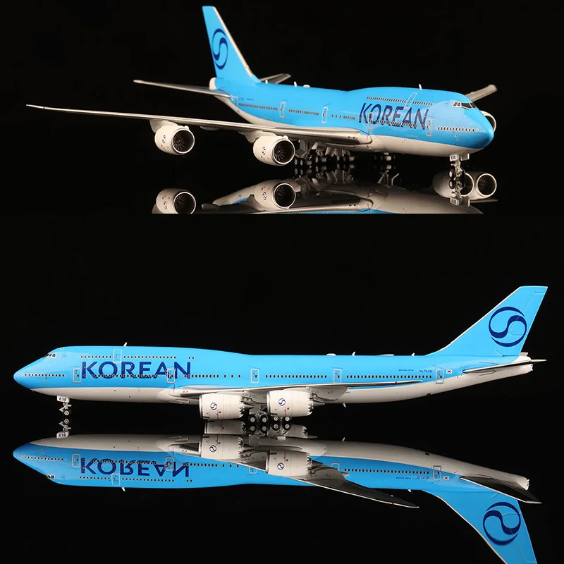 HX 1/400 Korean B747-8i aircraft model HL7638 new livery (regular