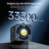 Ulanzi ML100Bi ML100RGB 100W COB Video Light 2700K-6500K Bi-Color 360° RGB CRI 95＋ Photography Studio LED Kit for Live-streaming 2