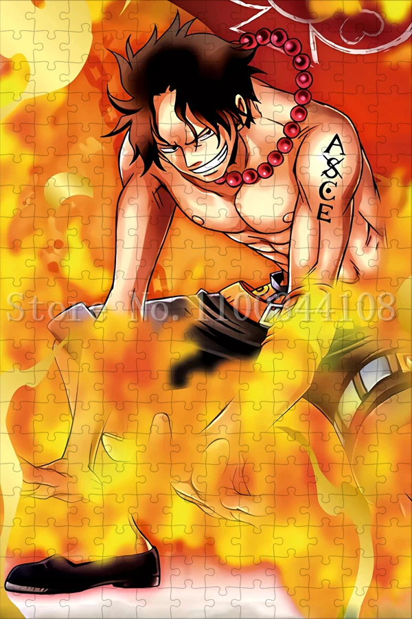 One Piece Jigsaw Puzzles 1000 Pieces Japan Anime Character Monkey D. Luffy Puzzles for Adults Stress Relief Toys New Year Gifts 3