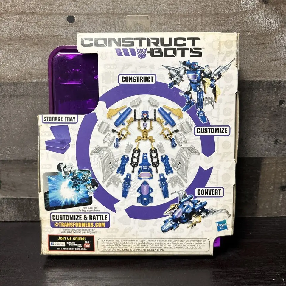 Original Hasbro Transformers Construct-Bots Elite Class Soundwave