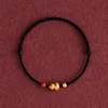 98268-2f9ac8.jpg Bracelet classique en corde rouge porte-bonheur avec gourde, carpe koï, lotus et bois de pêche, bijou de mode pour femmes, hommes, couples, cadeau d'amitié, accessoire