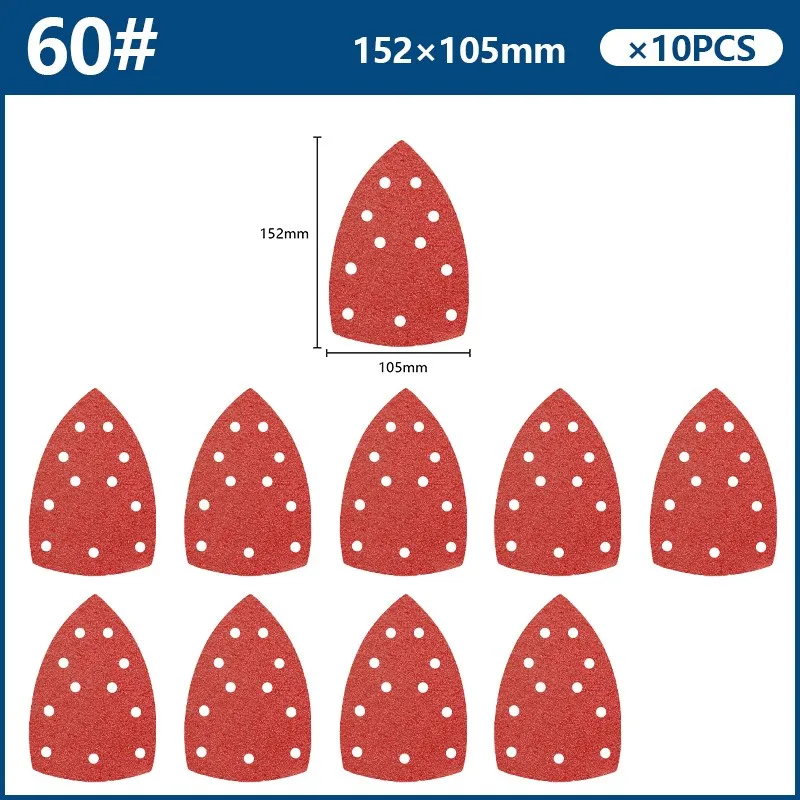 120 Fogli Abrasivi, Cuscinetti Per Levigatrice Per Mouse - Foto 12
