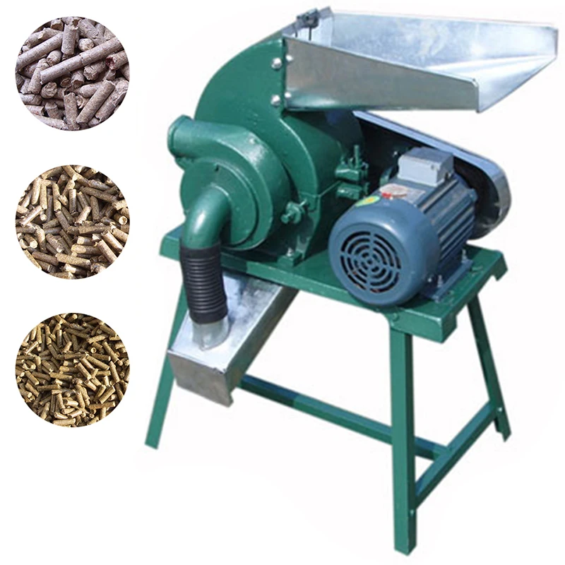 CF158 2.2KW Pellet Mill Feed Wood Pellet Mill Machine Pelletpress 60-120KG/H Feed Pellet Forming Machine auger fuel feed motor pellet stove synchronous gear motor for wood burning pellet stove fireplace furnance 220v 50 60hz