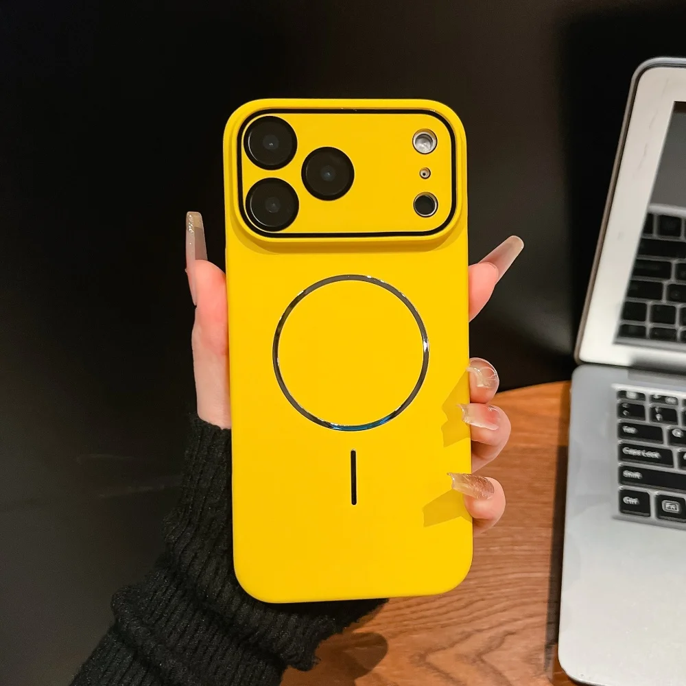Slim Magnetic Phone Case with All-Inclusive Lens Protection