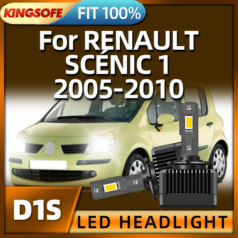 

Roadsun Led Headlight D1S Bulbs 45000LM 120W Car Lamp 6000K For RENAULT SCENIC 1 2005 2006 2007 2008 2009 2010