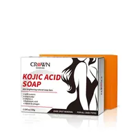 Kojic Acid Papaya Body Soap Deep Cleansing Smoothing Elbow Neck Knee Back Remove Chicken Skin Spot Armpit Soap 2
