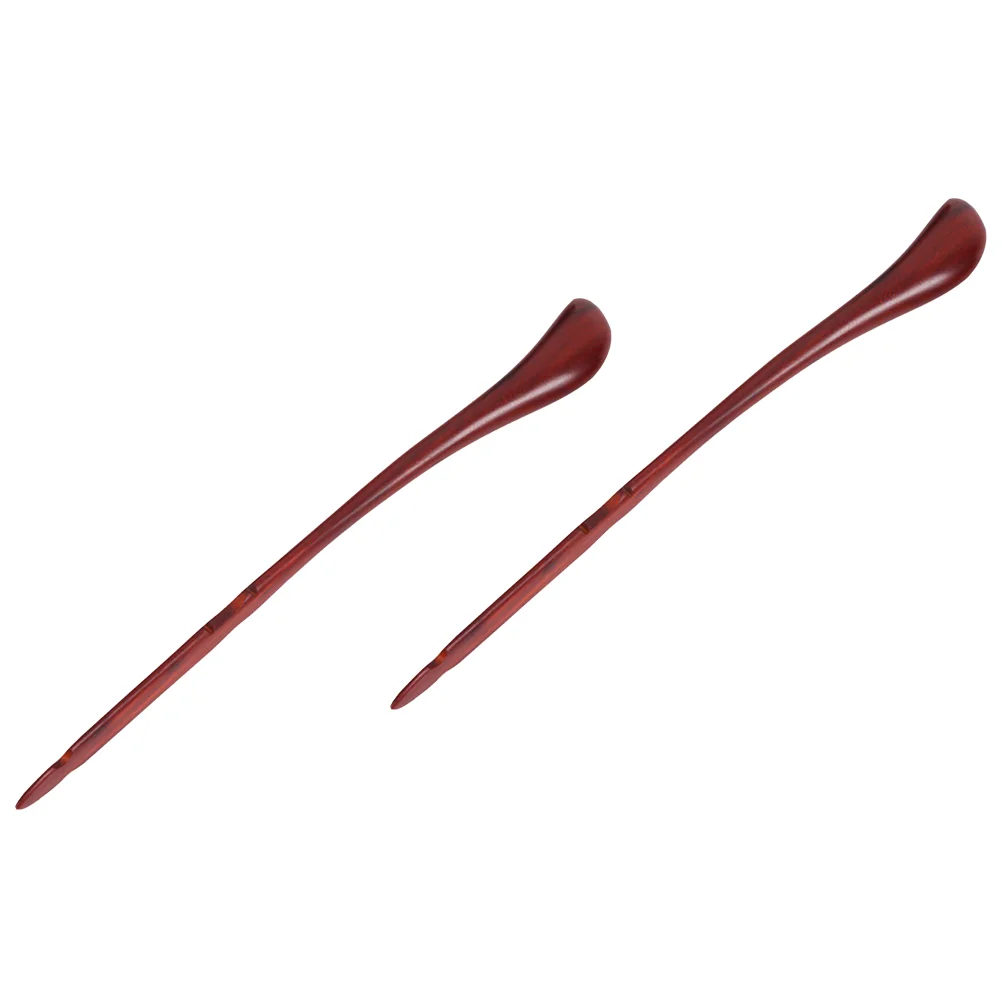 

2 Pcs Dulcimer Exercise Hammer Premium Parts Hammers with Bucket Drumstick High Quality Tools Supplies Rosewood