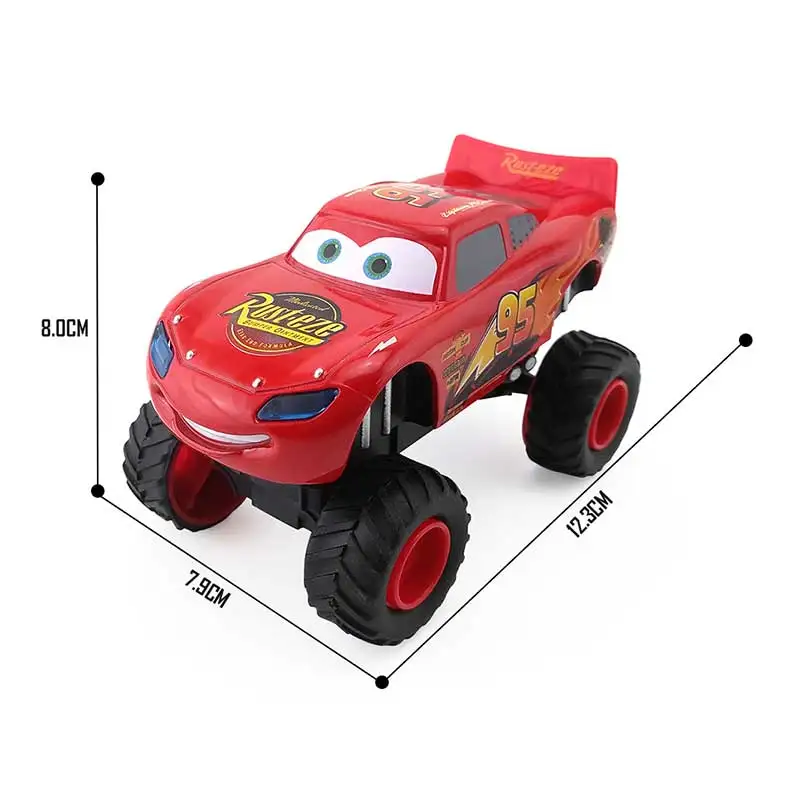 Disney-coches pixar de ruedas grandes, Rayo McQueen, Black Storm