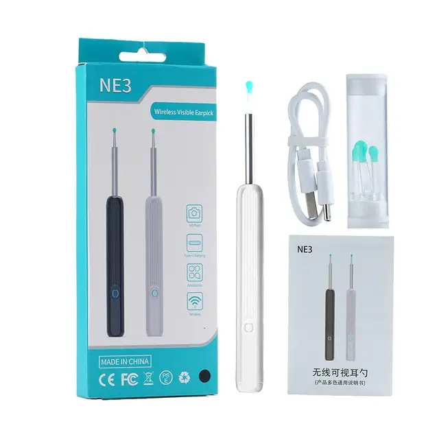 Smart Visual Ear Cleaner Wireless Otoscope Ear Wax Ear with Ear NE3