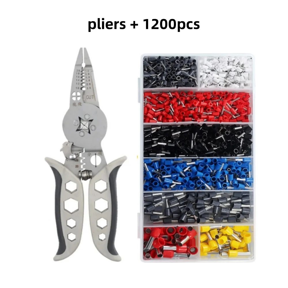 Multi-Functional Wire Crimping and Stripping Pliers