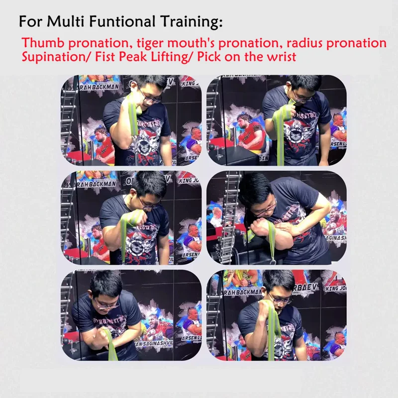 Thumb Pronation Hand Grip Belt Brace Wrist Cotton Strap Arm Wrestling Strength Training Gripper Fitness Equipment Multifunction hand strengthener,forearm exerciser,wrist exerciser,hand grip strengthener,hand grip trainer