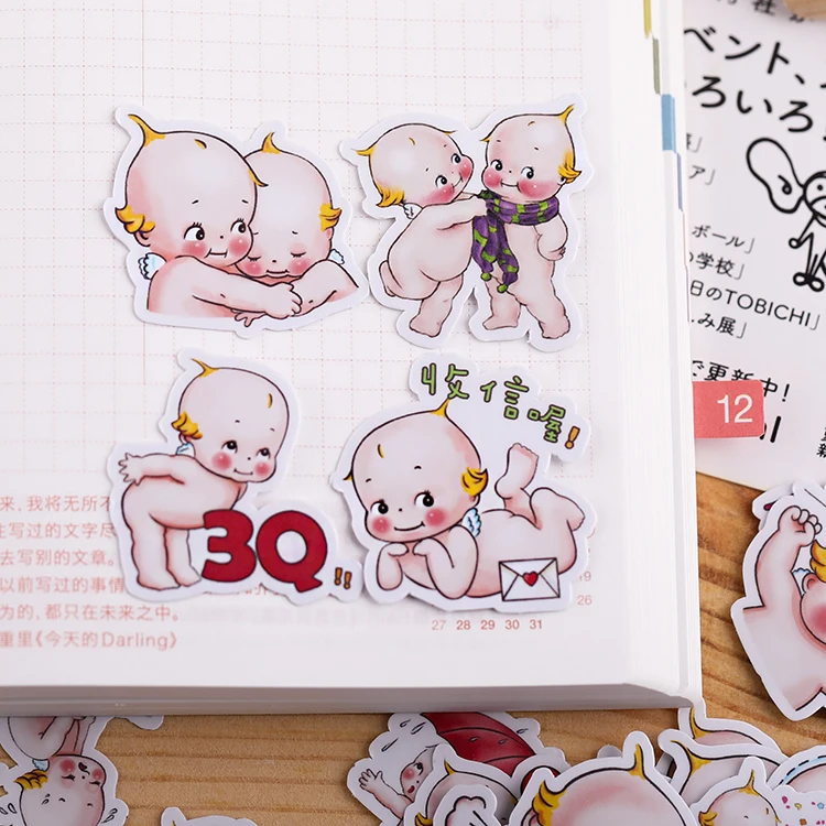

40pcs kewpie doll Scrapbooking Stickers /Decorative Sticker /DIY Craft Photo Albums