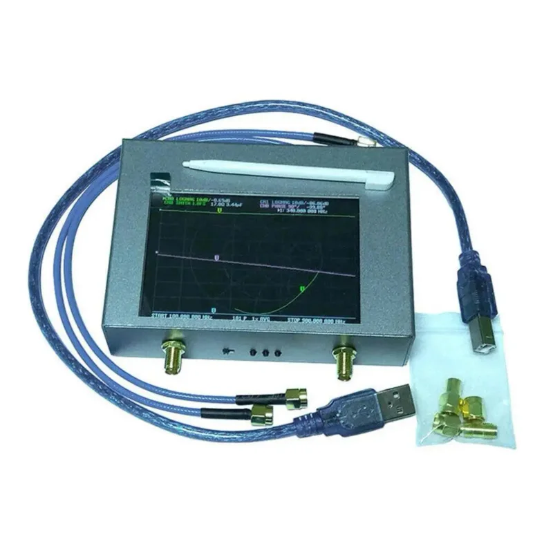 

NanoVNA V2 Plus4 4 Inch 4GHz Analyzer 50KHz-4GHz Shortwave HF VHF UHF 70-90DB With 3200MAh Battery