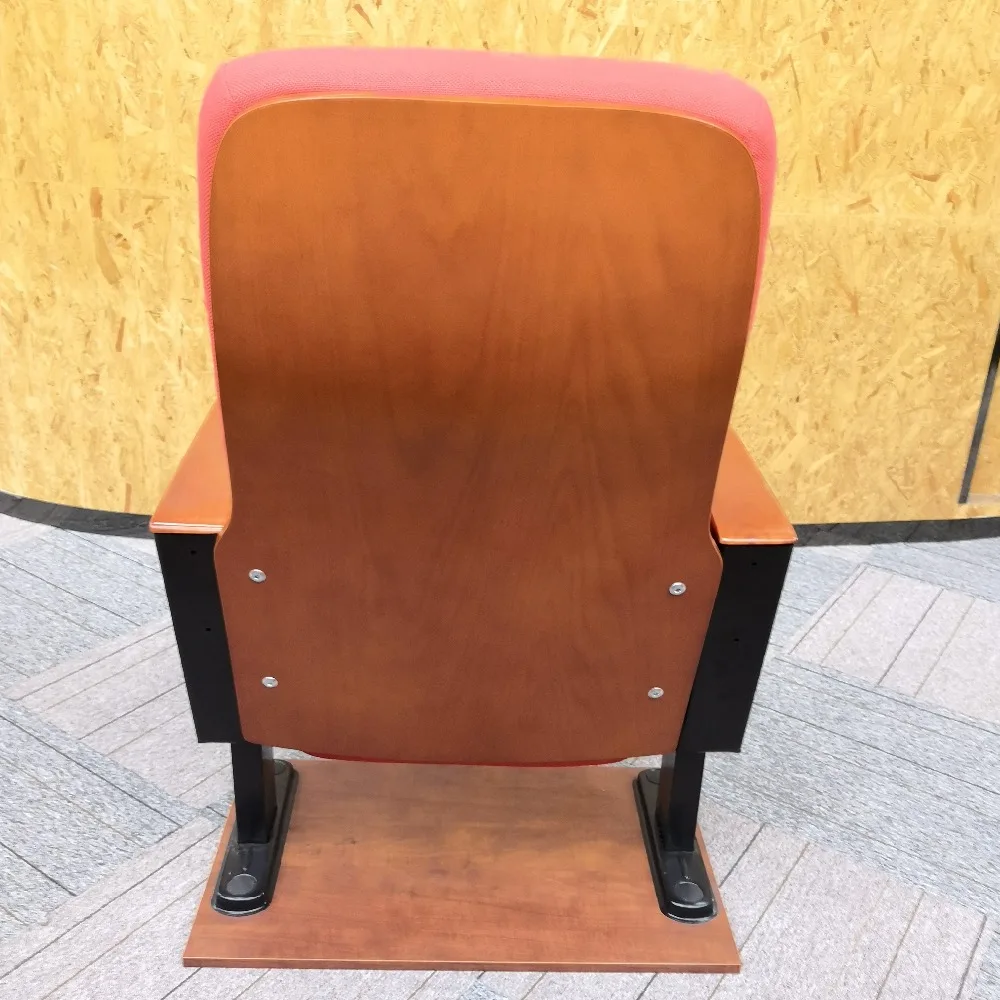 1pcs high quality detachable cinema Theater chairs bus chairs churches chair student Fabric wooden color customize office