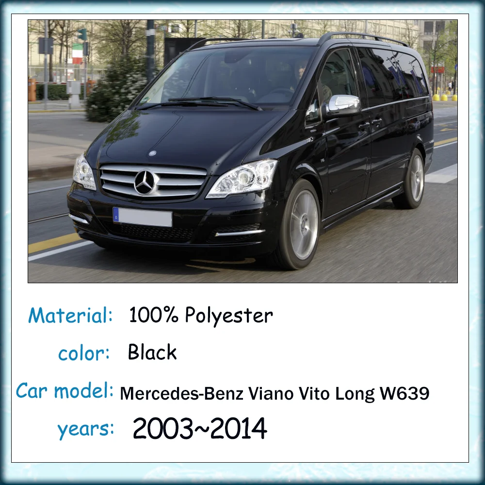 Regenschutz Autofenster J&J AUTOMOTIVE Windabweiser Für Vito/Viano