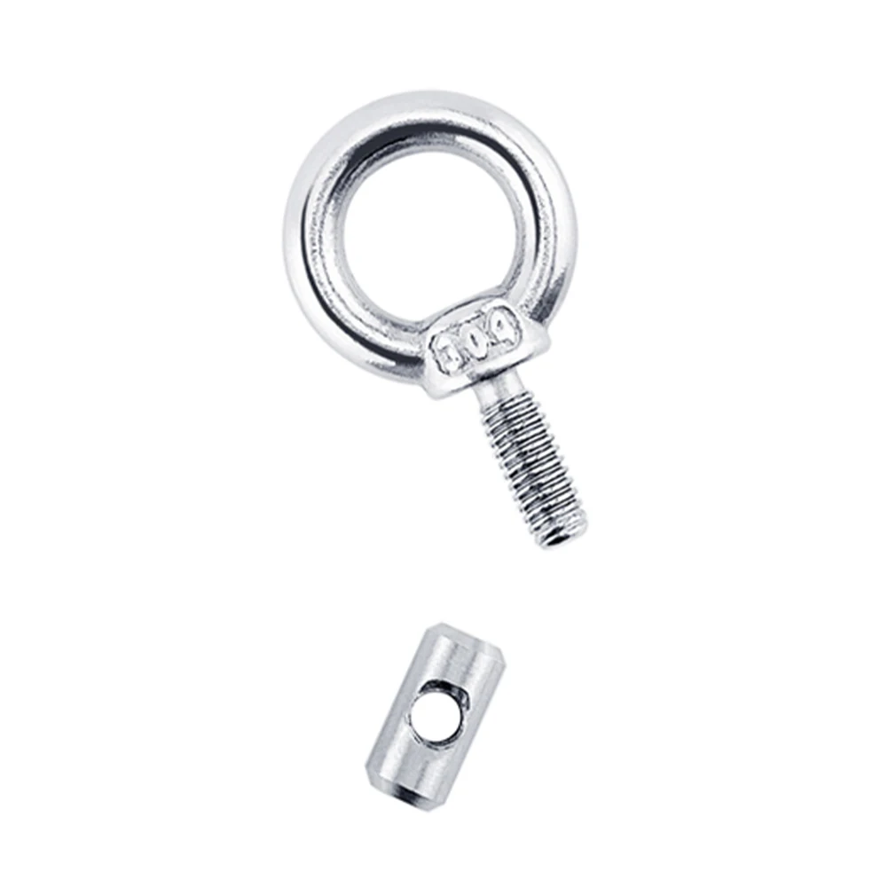 M4 M5 M6 RV Caravan Awning Rail Stoppers Stops Motorhome Campervan Silver Stainless Steel Camper Parts 2Pcs
