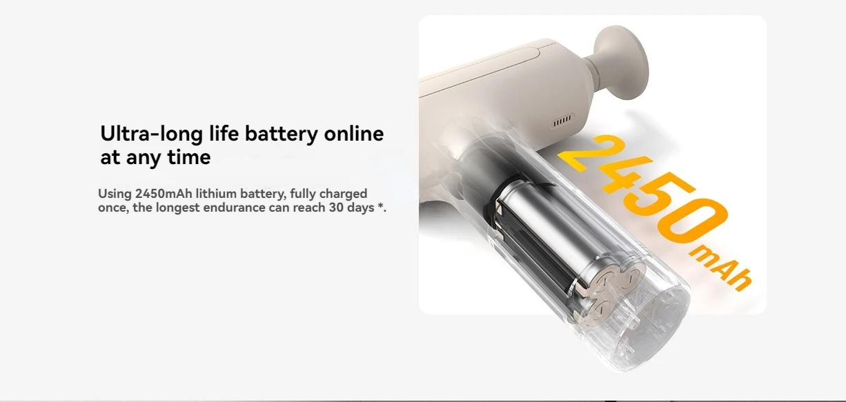 Xiaomi Mijia Fascia Gun 3 Muscle Massage Gun description image 9