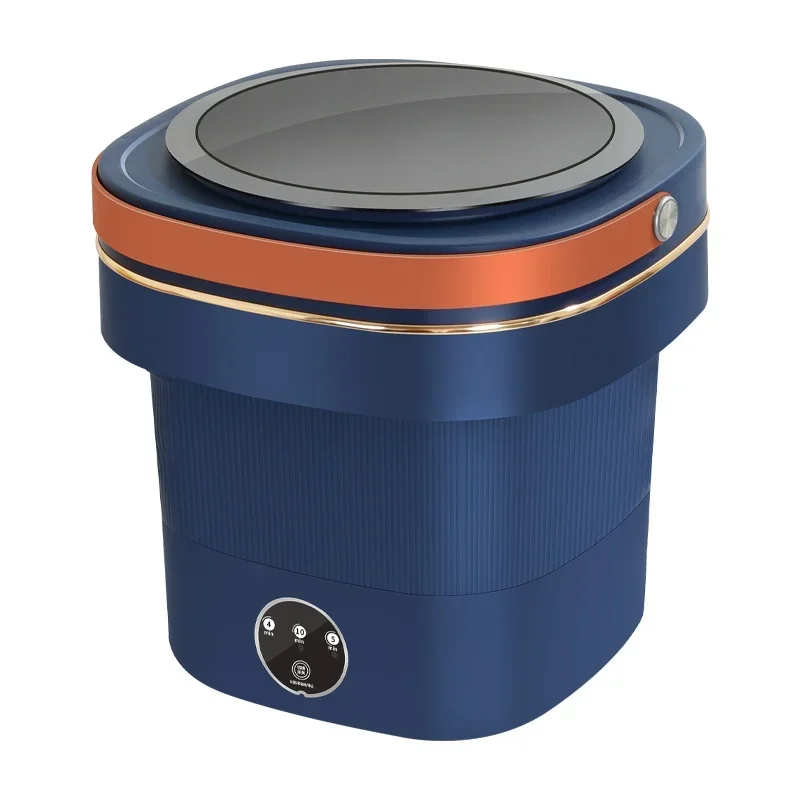 

New Foldable Washing Machine 8.5L Big Capacity Portable Mini Socks Underwear Panties Washing Machine mini washing machine